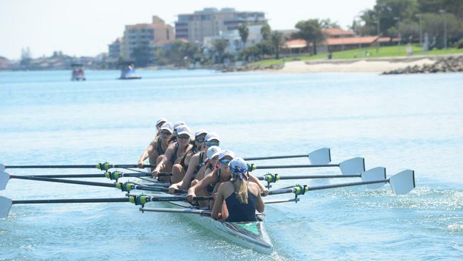 The 2021 Head of the River at West Lakes. Picture: Michael Marschall