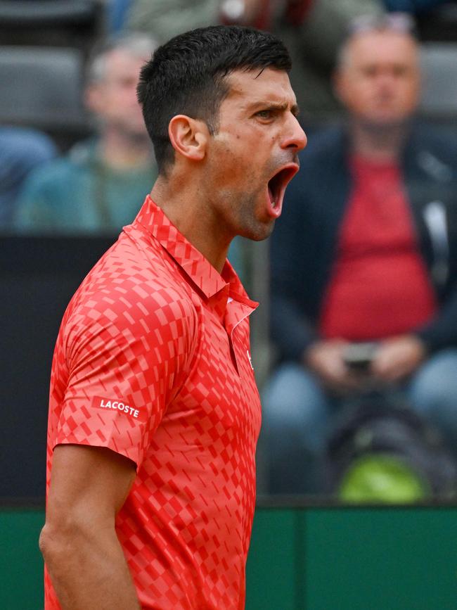 Djoker got the better of Norrie. (Photo by Tiziana FABI / AFP)