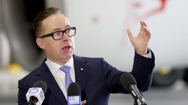 Qantas boss Alan Joyce blamed close contact rules for difficulties in filling shifts and staff at the airport.