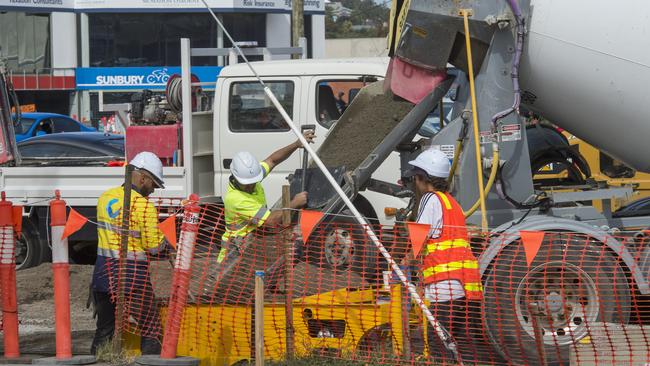 Sunbury residents are frustrated after intersection upgrades were delayed again. Picture: Rob Leeson