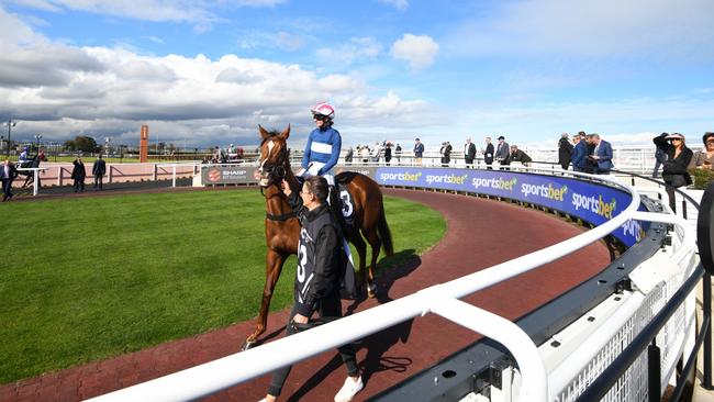 The new Caulfield mounting yard has drawn criticism from many corners of the industry in recent months. Picture: Getty Images