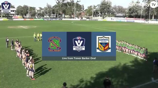 Replay: Herald Sun Shield Division 1 grand finals - Parade College vs Maribyrnong College (Senior boys)