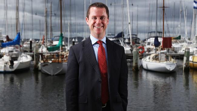 Royal Flying Doctor Service CEO Martin Laverty has outlined the new dental outreach service while on a visit to Hobart from Canberra. Picture: NIKKI DAVIS-JONES