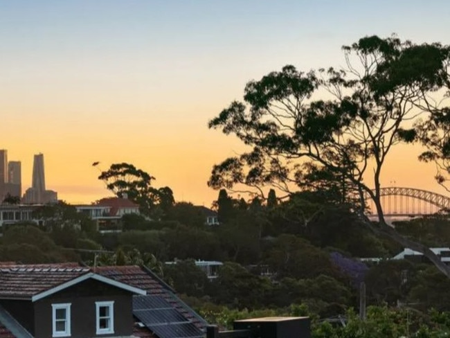 The Vaucluse home has views of the Harbour Bridge. Picture: Ray White Double Bay