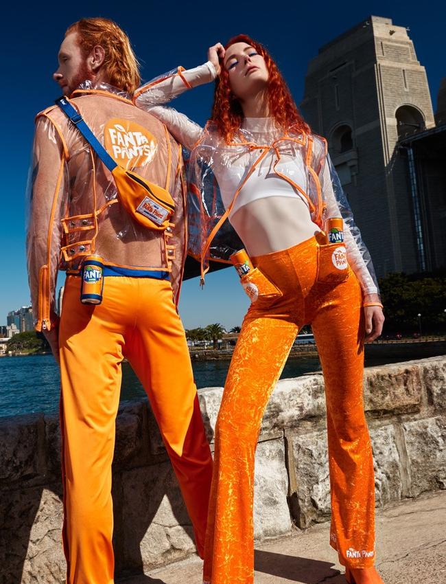 The Fanta Pants clothing line. Photo: Dan Hilburn for Fanta