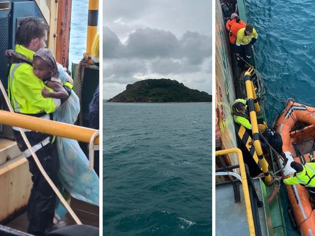 Torres Strait rescue by Sea Swift