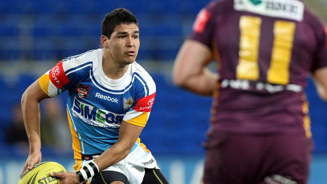 Walker in action for the Gold Coast Titans U20s.