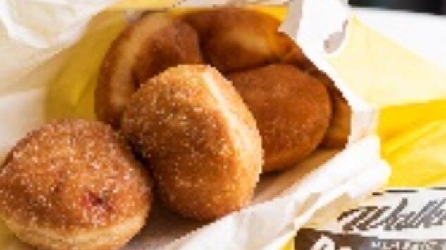 Walker's hot jam doughnuts.