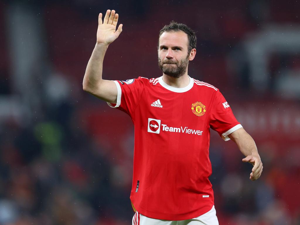 The Wanderers have secured one of the biggest signings in A-League's history, signing former Manchester United star Juan Mata. Picture: Getty Images