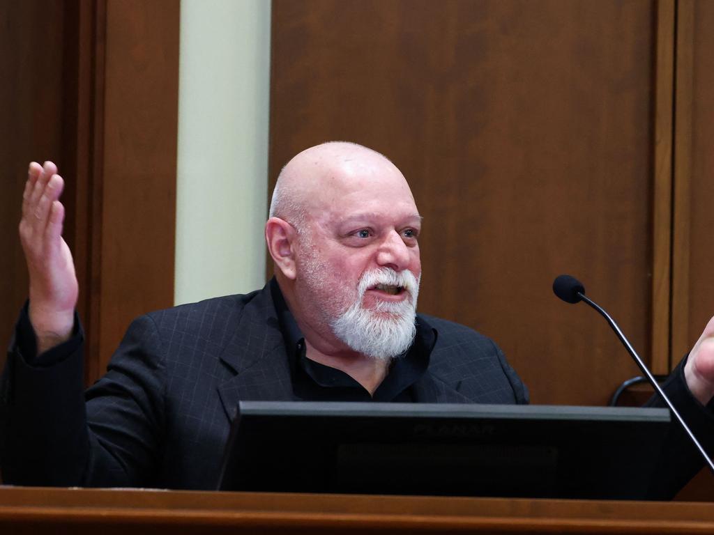 Isaac Baruch testified today. Picture: EVELYN HOCKSTEIN/AFP