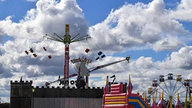 A man tried to escape from the 2019 Gympie Show after shoulder-charging a police officer. FILE PHOTO. Picture: Josh Preston