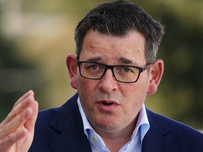 MELBOURNE, AUSTRALIA - NewsWire Photos SEPTEMBER 6, 2022. Victorian Premier Daniel Andrews gives a press conference at the  Frankston Public Surgical Centre.Picture: NCA NewsWire / Luis Enrique Ascui