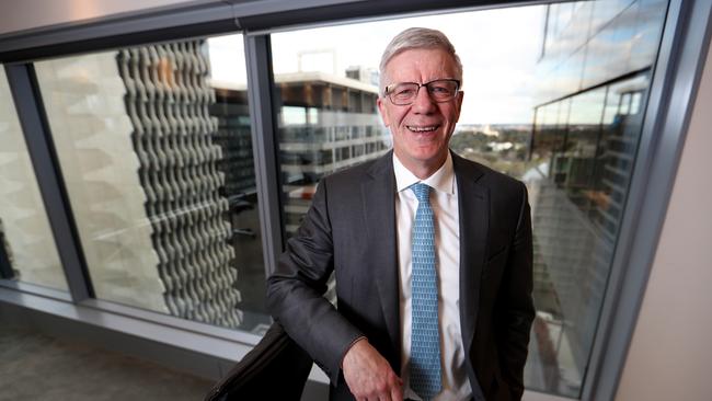 AFIC chief Ross Barker in his office at 101 Collins st Melbourne. Picture: David Geraghty