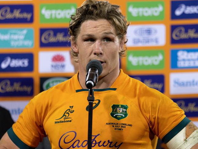 Michael Hooper remains unavailable for Wallabies selection. Picture: May Bailey/Getty Images