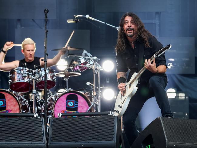 Dave Grohl performing with the Foo Fighters. Picture: Getty Images for Foo Fighters