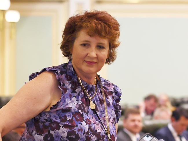 LNP MP Fiona Simpson at Queensland Parliament House in Brisbane. Picture: NCA NewsWire/Tertius Pickard