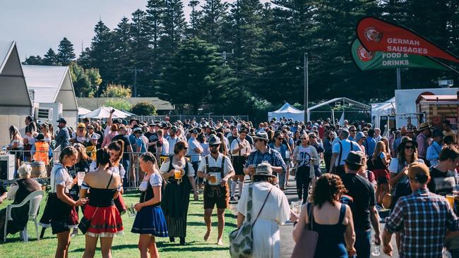 Oktoberfest in Warrnambool will return in 2023, after being cancelled in October 2022 due to heavy rain and flooding. Picture: Facebook