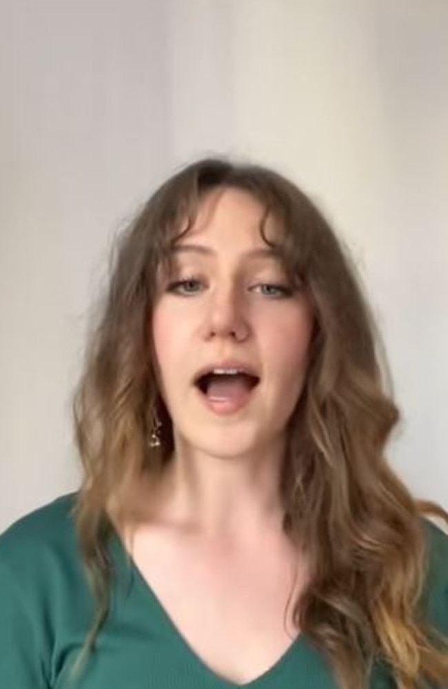 Samantha Strable bailed on an interview with <i>The Project</i> at the last minute and provided a video statement instead. Picture: Instagram: samstrays_somewhere