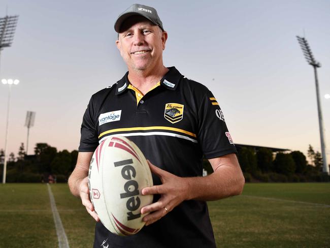 Sunshine Coast Falcons head coach Brad Henderson. Picture: Patrick Woods.