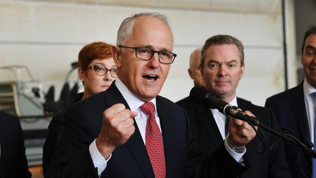 Turnbull has also consolidated his lead over Shorten as preferred PM. Picture: AAP