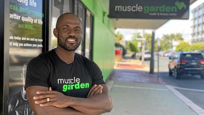 Kay Nyenuh, owner of Muscle Garden gym. Picture: Rainee Shepperson