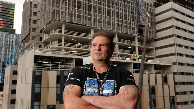 17/05/2018: John Setka, Victorian Union Leader of the CFMEU in Melbourne. Stuart McEvoy for The Australian.