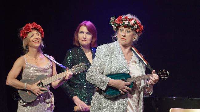 Fascinating Aida’s Liza Pulman, Adele Anderson and Dillie Keane. Picture: Geraint Lewis
