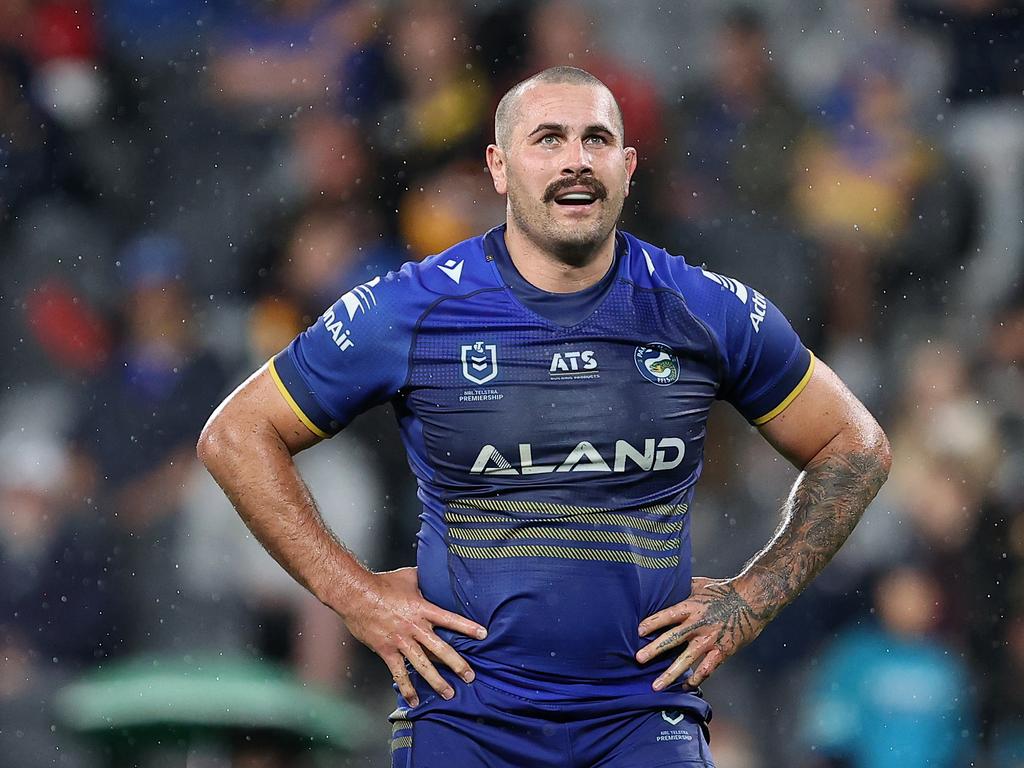 Campbell-Gillard reveals he had an honest conversation with new Eels coach Jason Ryles, who told the front rower the club wanted to go in a different direction. Picture: Getty Images