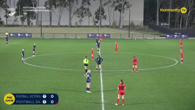 Replay: Victoria v South Australia (16B) - Football Australia Girls National Youth Championships Day 1