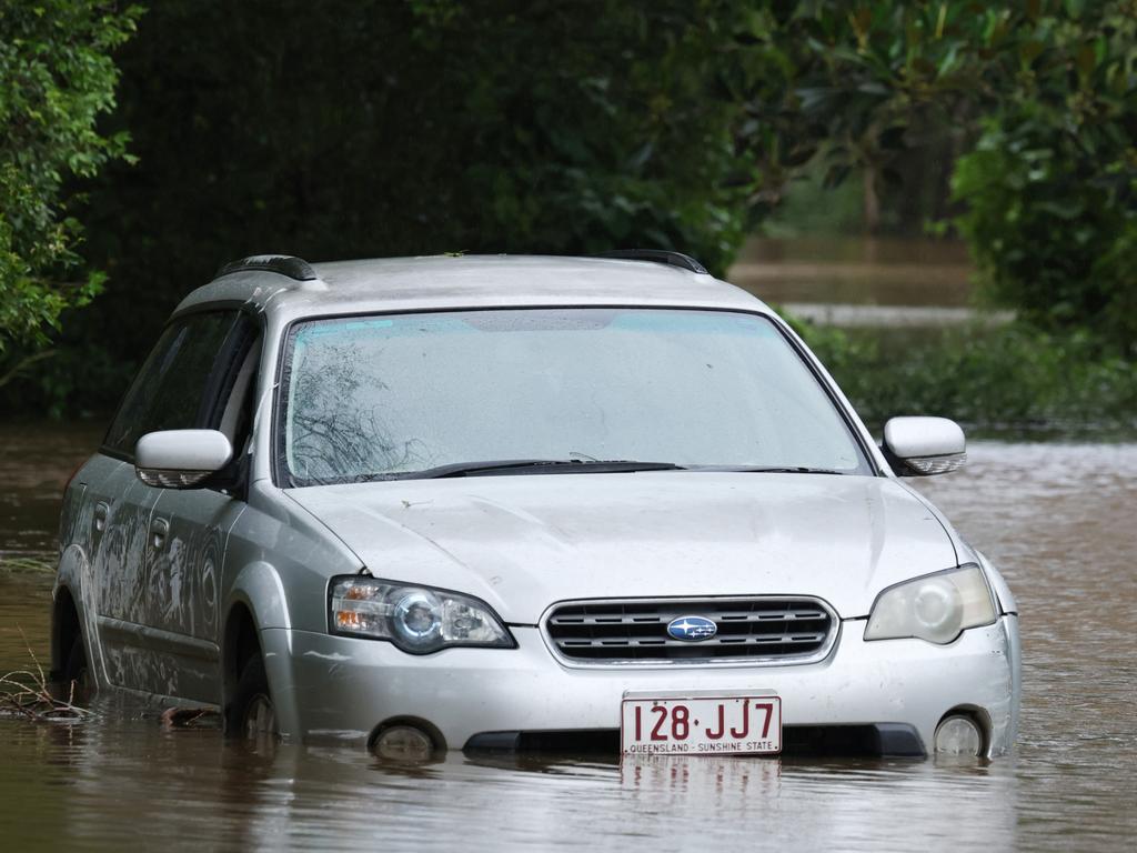 Pictured are people out an about in the heart of Lismore after Cyclone Alfred caused flooding in the area. Picture: Nathan Smith / MATRIXNEWS.