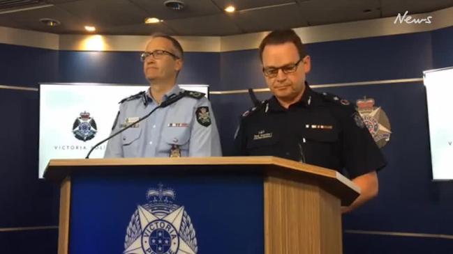 Victoria Police Address Media On Alleged Terror-related Stabbing | News ...