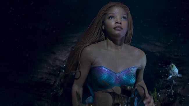 The colour grading for the underwater scenes is too dark. Picture: Disney