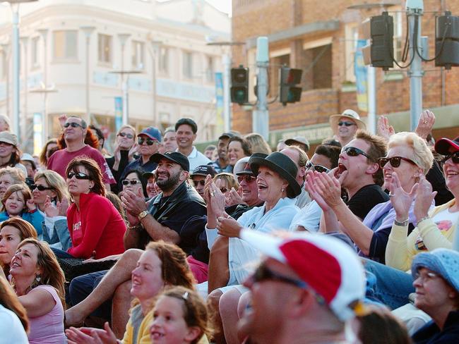 Manly Jazz festival in 2004. Picture: Elenor Tedenborg