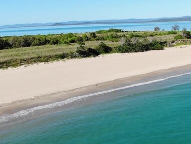 Temple Island near Mackay in central Queensland.