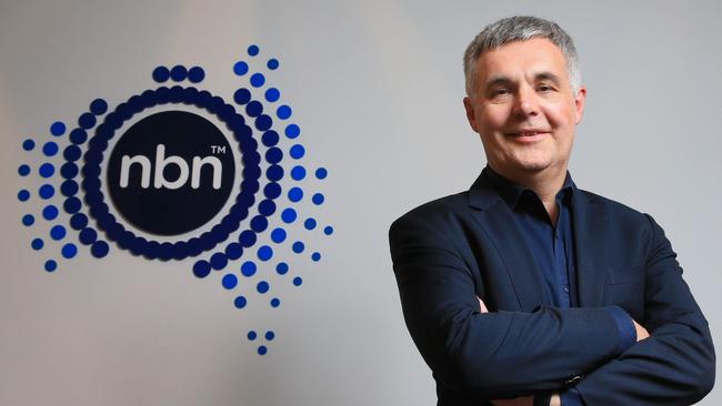 NBN Co chief executive Stephen Rue. Picture: Aaron Francis