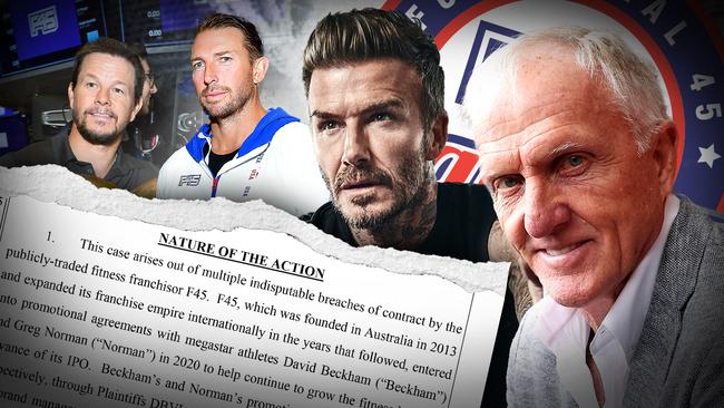 Celebrity legal feuds around f45 gym empire