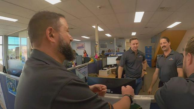 The Perth business said staff morale and productivity is up. Picture: Nine News