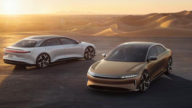 Lucid Motors plans a range of electric cars, starting with the Air sedan.