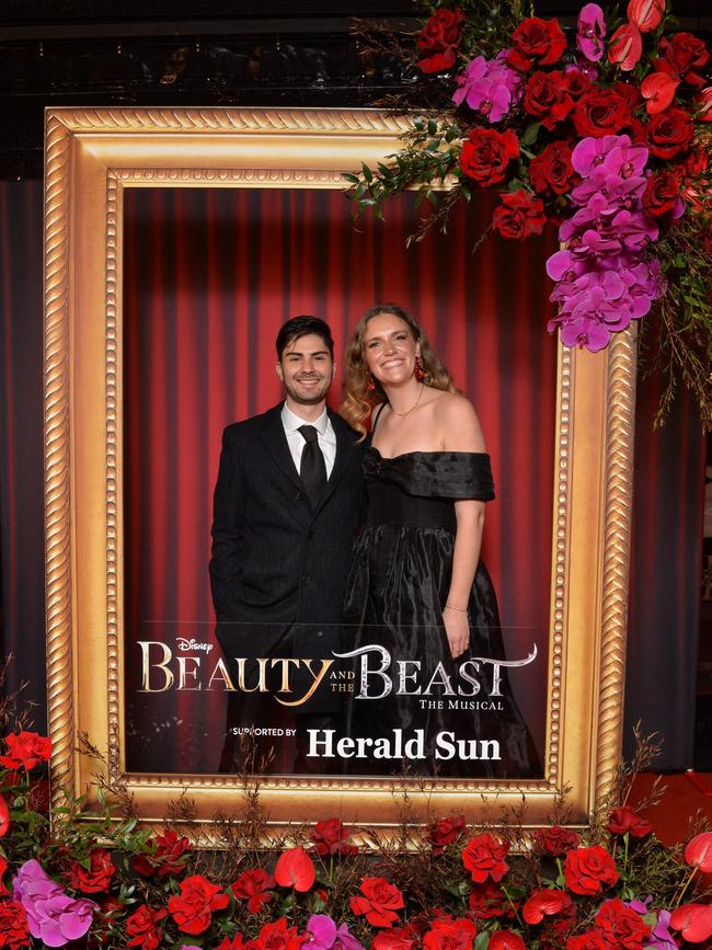 Opening night: Beauty and The Beast at Her Majestys Theatre, Melbourne. Picture: Josie Hayden