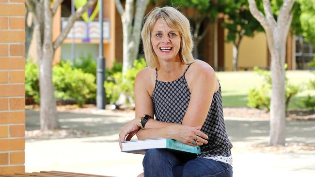 Thousands of new students will start their first year of uni at GriffithÕs Logan campus next week including mature age student Wendy Pinder, who hopes to finally pursue a career in nursing. Picture: Peter Cronin