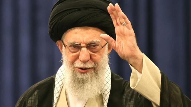 Iran's supreme leader Ayatollah Ali Khamenei. Picture: AFP.