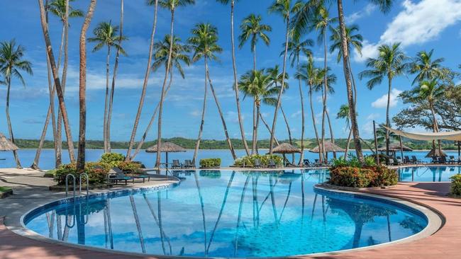 Have the island holiday of a lifetime with 47 per cent off this luxury Fiji resort. Picture: Luxury Escapes