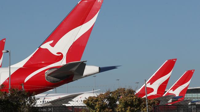 Qantas’s non-stop services to Chicago and San Francisco will be some of the services to first use the facility. Picture: Jono Searle