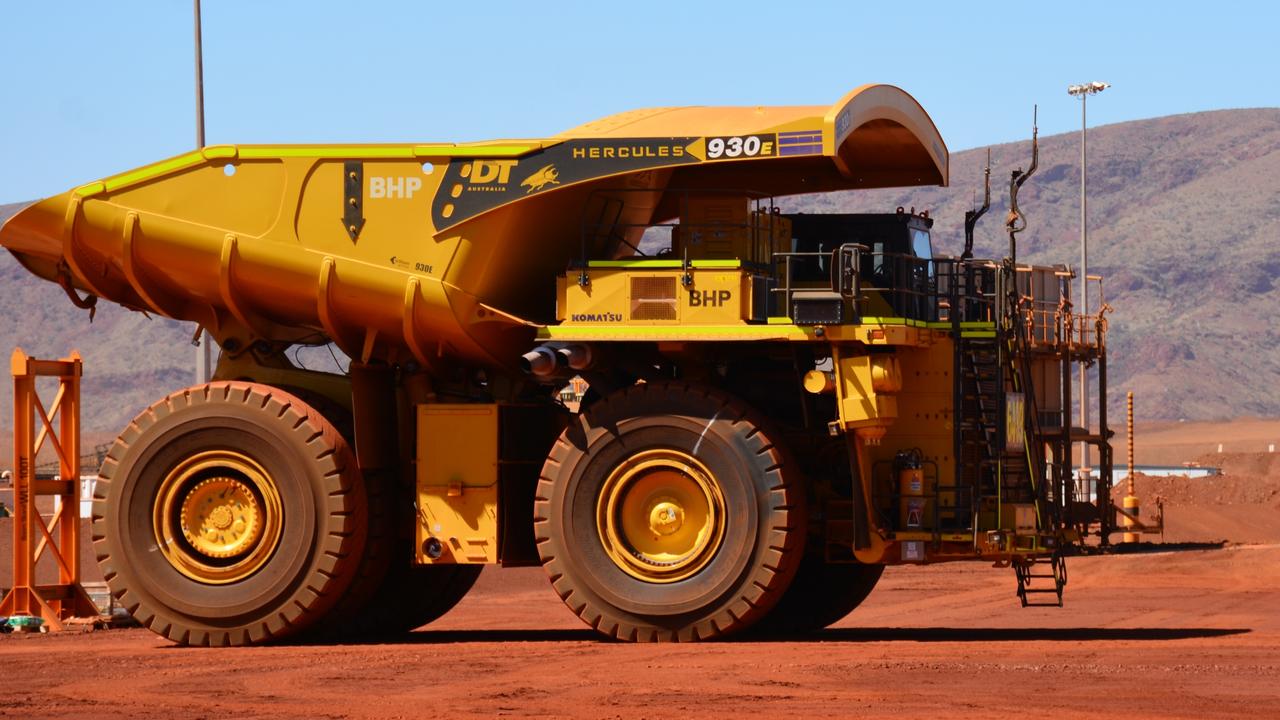 BHP benefits from higher US interest rates and a lower Aussie dollar. Photo: Rebecca LeMay