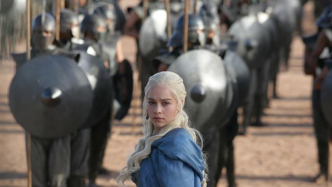 Emilia Clarke says she embraces Dany’s fearlessness. Picture: HBO 