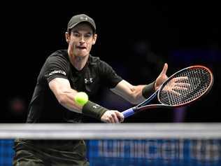 World No. 1 Andy Murray of Britain returns a shot on his way to defeating No. 2 ranked Novak Djokovic of Serbia 6-3, 6-4, in the final of the ATP World Tour Finals in London on Nov. 20, 2016. Picture: contributed