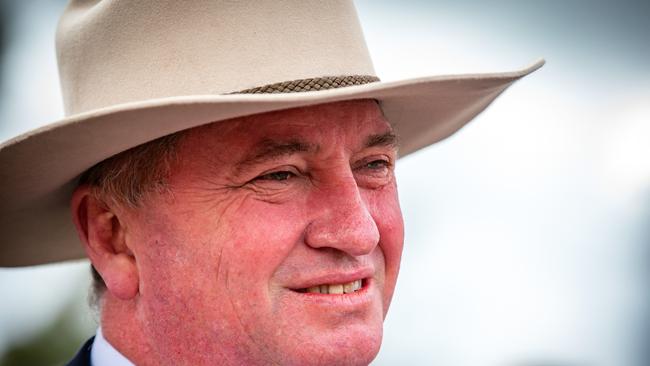 Deputy Prime Minister Barnaby Joyce has conceded he probably has told a lie in public life. Picture: NCA NewsWire/Sarah Matray