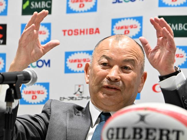 Eddie Jones was named as Japan’s new head coach on December 13, six weeks after the Australian quit the Wallabies following their dismal showing at the World Cup. Picture: AFP