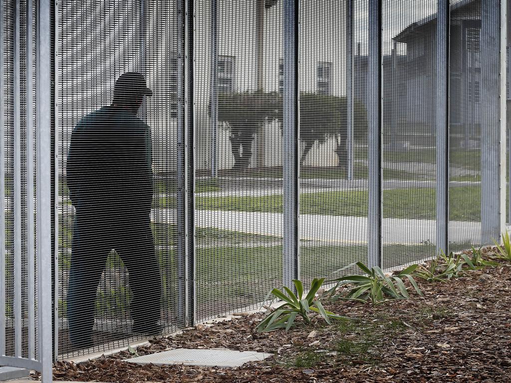 Behind the walls of Port Phillip Prison. Picture: David Caird