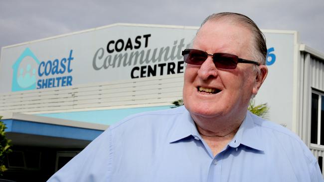 Laurie Maher, former chief executive of Coast Shelter, pictured just before his retirement in 2018. Picture: Mark Scott